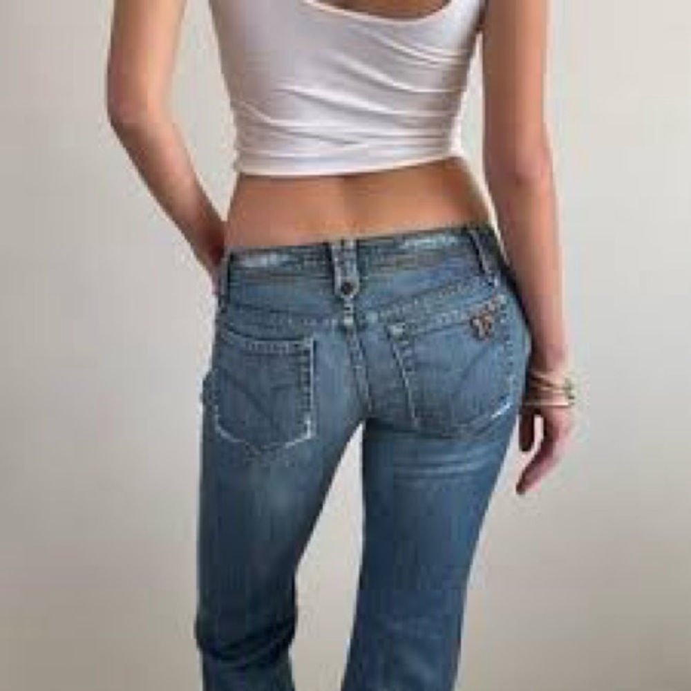 Joe's Jeans Blue Flare & Wide Leg Denim